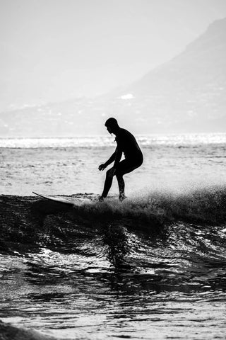 Silhouette of a Surfer